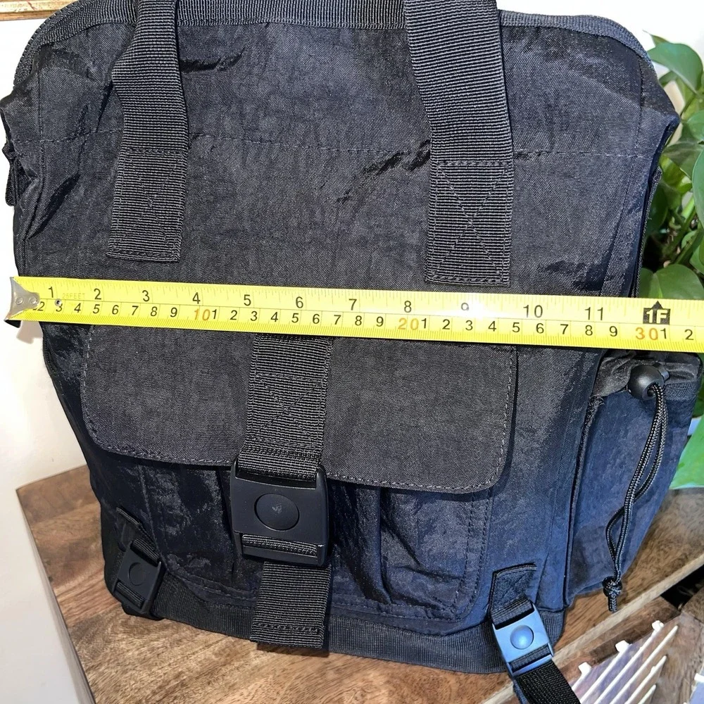 Tommy Bahama Convertible Black Backpack‎ Laptop Bag Multiple Pocket Padded